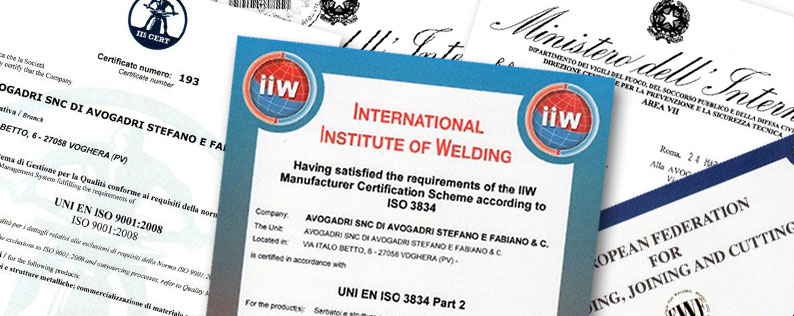 Certificazione di qualit Certificazioni e riconoscimenti TNT
